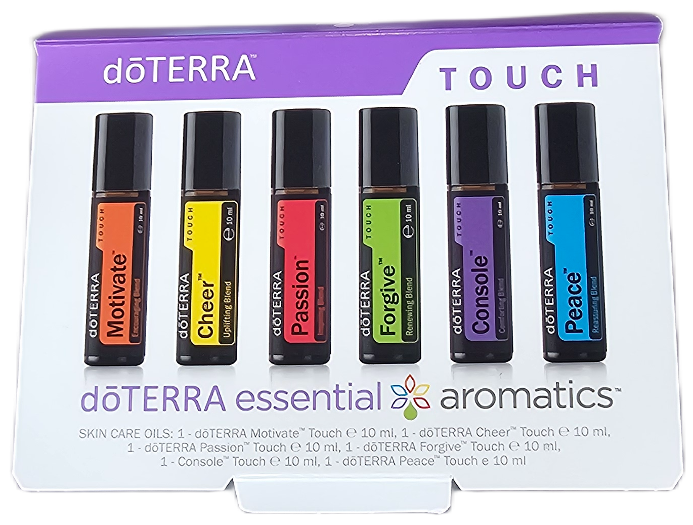 60215567 doTERRA Essential Aromatics touch csomag kibontva