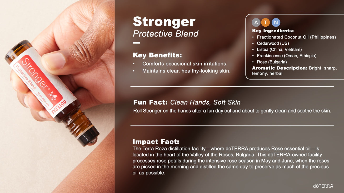 Doterra stronger előnyei