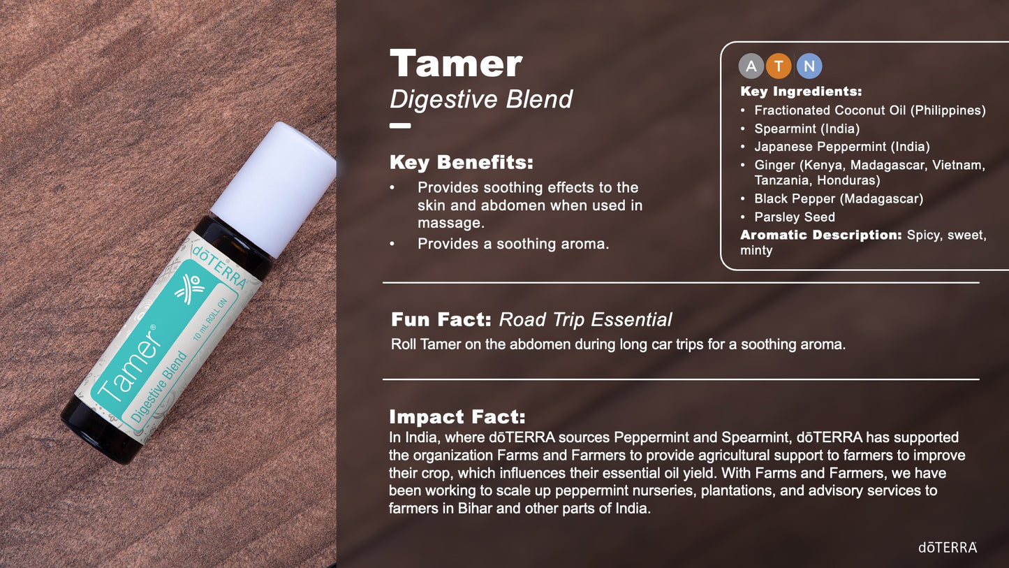 Doterra tamer felhasználása és előnyei